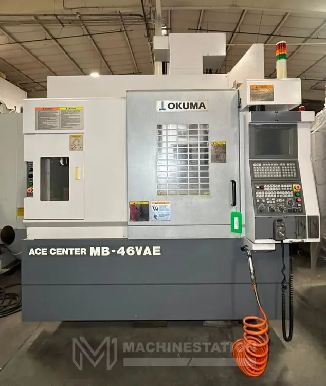 Used 2005 OKUMA MB-46VAE Vertical Machining Centers California US | MachineStation #1266960