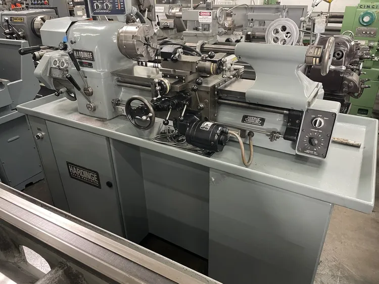 Used HARDINGE HLV-H-EM Precision Lathes California US | Wheeler Machinery Sales #714881