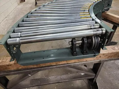 Used HYTROL LIVE ROLLER CONVEYOR Conveyors Wisconsin US | Packer City Sales #1304203