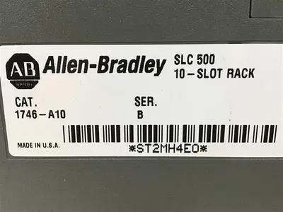 USED ALLEN BRADLEY 1746-P2 SER C / 1746-A10 SER B