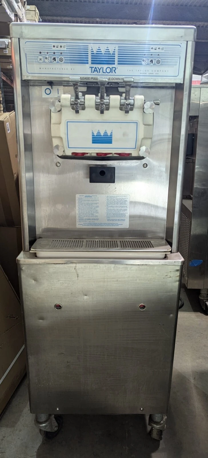 Taylor 791-33 Soft serve Ice cream machine Year 2013 - Air cool