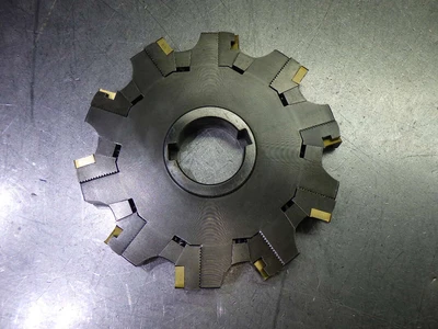 Sandvik 6" (.591-.689")  Slot Milling Cutter 1.5" Arbor N331.32-152T38KM (LOC3027A)