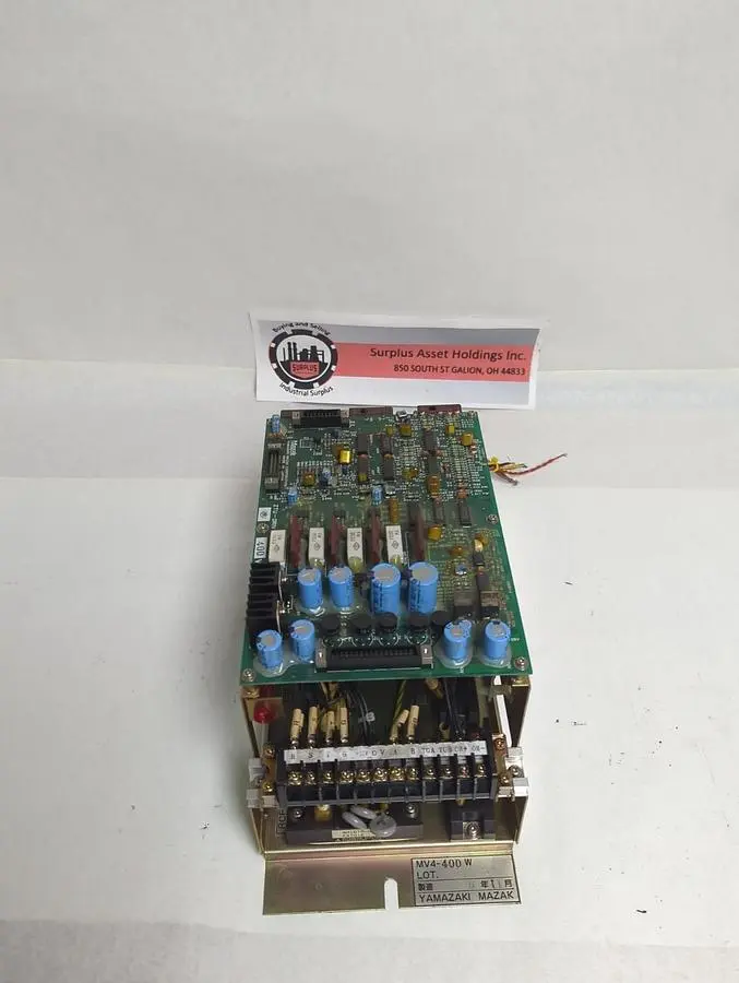 Used YAMAZAKI MAZAK YAMAZAKI MAZAK,MV4-400 Industrial Controls Ohio US | Surplus Asset Holdings #1279388