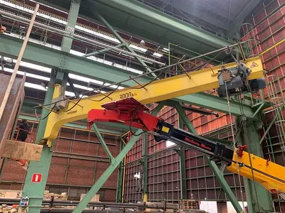 USED DEMAG JIB CRANE 3 TON