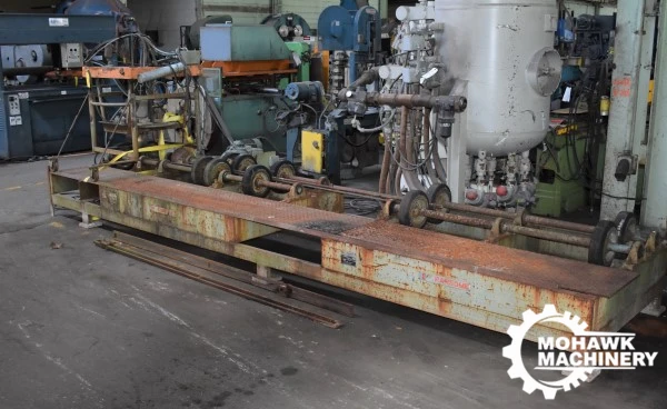 7500 LB X 18' RANSOME “5AUPR & 5AUIR” UNITIZED FRAME MOTORIZED TANK TURNING ROLLS w/WELDER
