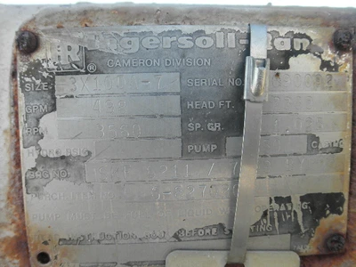 USED INGERSOLL RAND 3X10DA-7