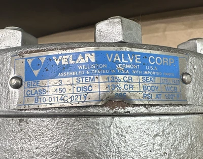 NEW VELAN B10-0114C-02TY