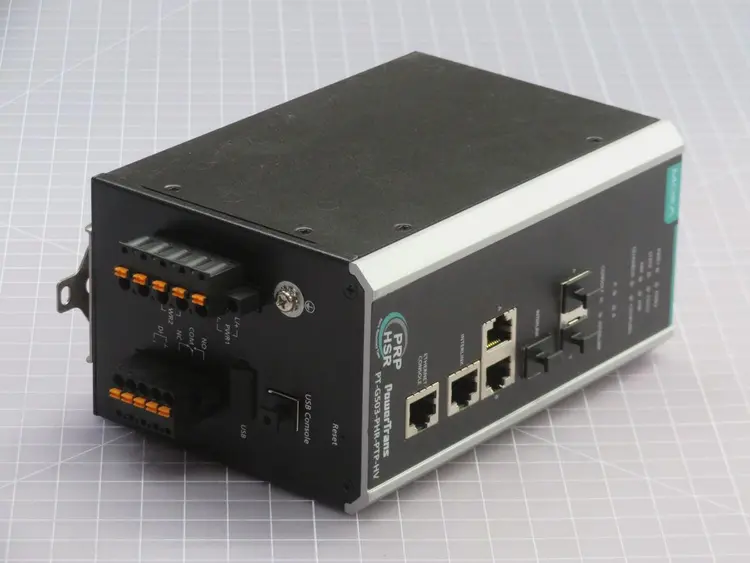 New | in-Stock MOXA PT-G503-PHR-PTP-HV TBDED1027082 Network Switches Texas US | Aucto #1308307