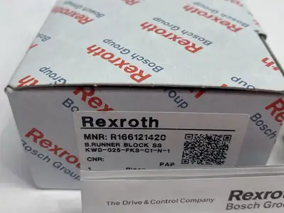 New | in-Stock Bosch Rexroth Ball Runner Block Super Carbon Steel KWD-025-FKS-C1-N-1 Linear Guides Michigan US | Maverick Industrial Sales #1475208