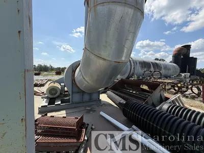 Used BAKER RULLMAN AND PLAYER DESIGN 12X48 TRIPLE PASS DRYER WITH GREEN DUST BURNER Woodworking Complete Operations North Carolina US | CAROLINA MACHINERY SALES #1465780