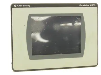 Allen Bradley 2711C  -T6T PanelView 1000 HMI Control Panel Ser A Rev A 24VDC