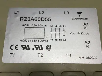 USED CARLO GAVAZZI RZ3A60D55