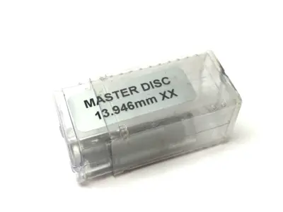 USED MAHR STEEL XX MASTER DISC 13.946MM