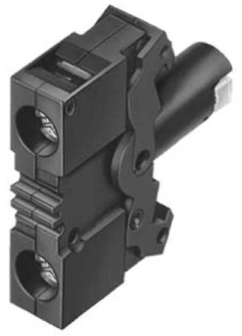 Siemens 3SB3400-1QD Indicator Actuator, 110VAC Lamp Holder, Screw Terminal, Blue [New]