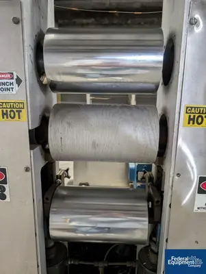 USED Randcastle 10" Three Roll Sheet Stack