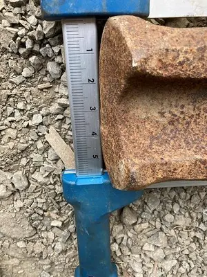Used AFTERMARKET 5.75” X 43” CABLE TOOL DRILLING CHISEL BIT Drills Pennsylvania US | East West Machinery & Drilling #1417222