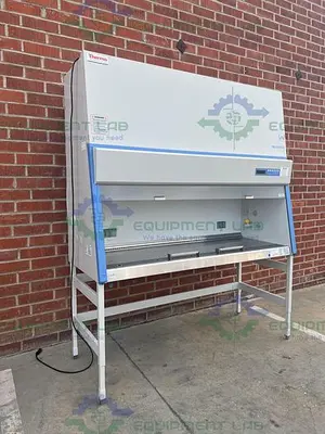 USED THERMO SCIENTIFIC 1387 SERIES 1300 CLASS II TYPE A2 BIOLOGICAL SAFETY CABINET 6'