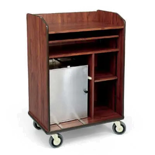 Forbes Industries Room Service Cart w/ (4) Shelves - 31"L x 21"W x 45"H, Laminate (4965)
