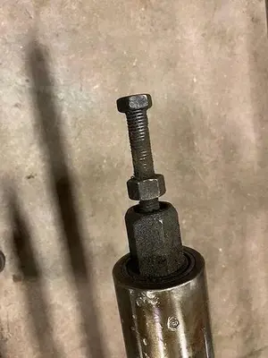 USED APPLETON MFG. CORE CUTTER MANDREL