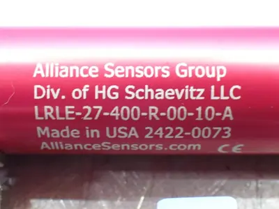 NEW ALLIANCE SENSORS GROUP LRLE27400R0010A