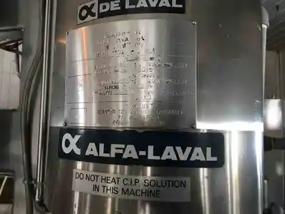 USED ALFA LAVAL 6X3