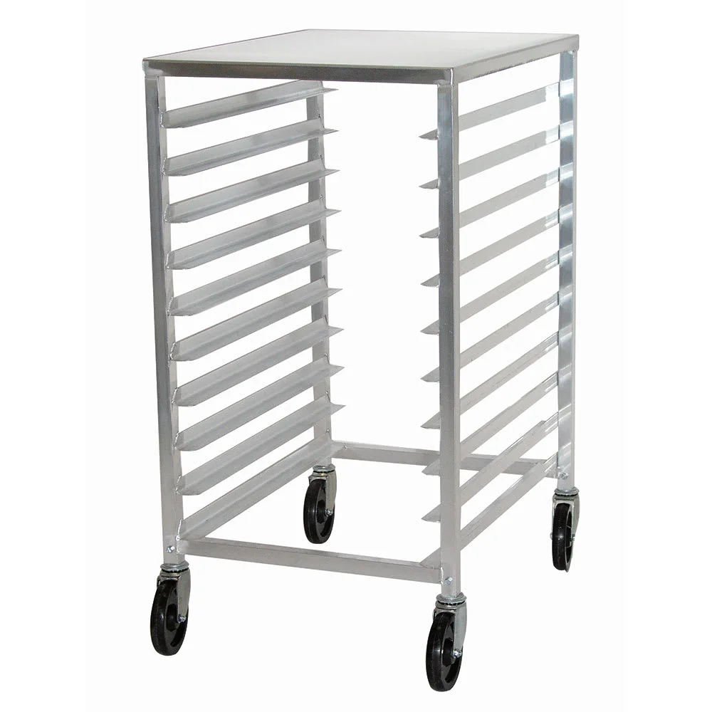 Advance Tabco PR10-3ST 20 1/4"W 10 Sheet Pan Rack w/ 3" Bottom Load Slides
