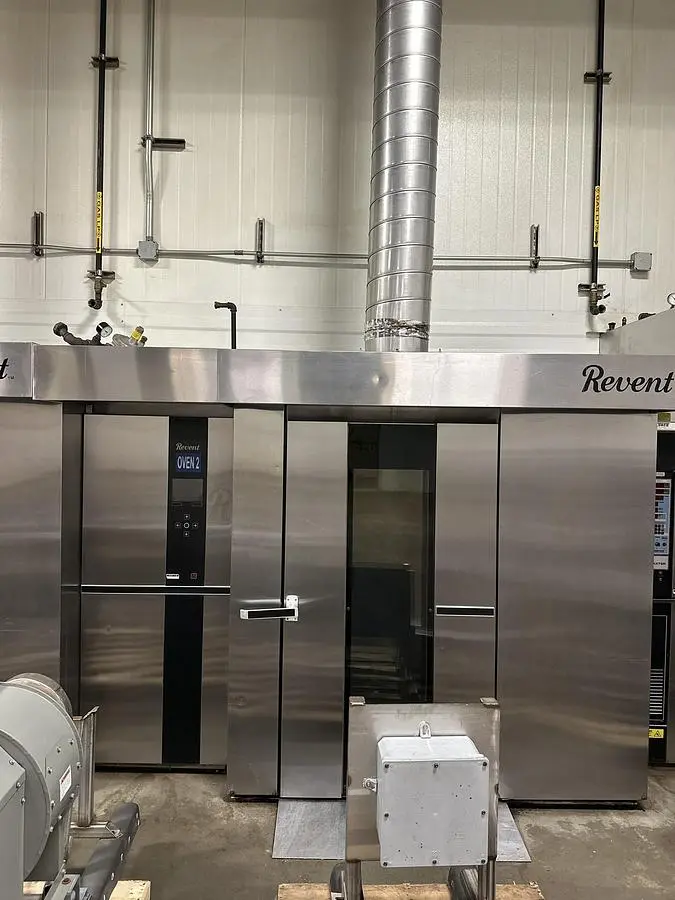 Revent Model 703-G-CG Gas Fired Double-Double Rack Oven