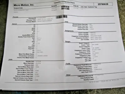 Used Micro Motion F300S355C6BAEZZZX Sensors New Hampshire US | Bitter End Trading #1452765