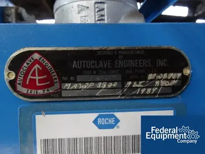 USED Parker Autoclave Engineers 2000 ML AUTOCLAVE ENGINEERS REACTOR, 316 S/S, 3300#