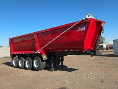 Used 2016 TRAILSTAR 28' QUAD AXLE STEEL Dump Trailers Michigan US | Miedema Asset Management Group #1579219