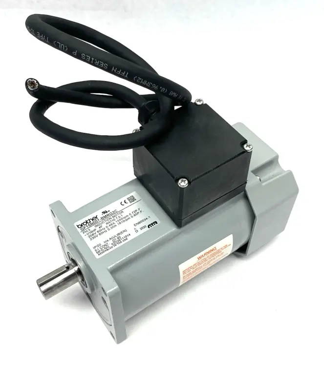 Used BROTHER INDUCTION MOTOR 3-PHASE, 7.5:1 RATIO 1/10HP Gearmotors Michigan US | Maverick Industrial Sales #1092747