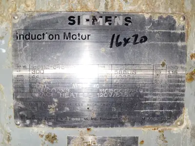 Used SIEMENS RGS Motors (misc) British Columbia CA | Lenmark #246589