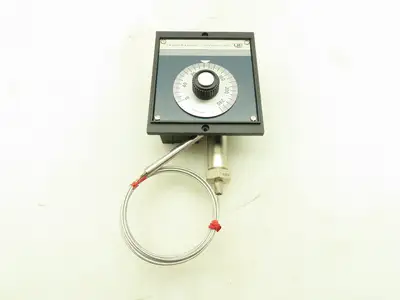 UE United Electric Type 602 6BS Dial Temperature Controller 0-250°F 20A 125/250V