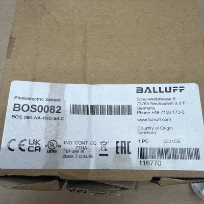 NEW Balluff BOS0082
