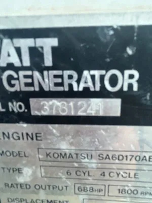 2006 MQ POWER CORPORATION DCA-600SSK WhisperWatt Generators | MD Equipment Services LLC (24)