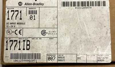 Used ALLEN-BRADLEY 1771-IB Input / Output Modules | Surplus Asset Holdings #1205923