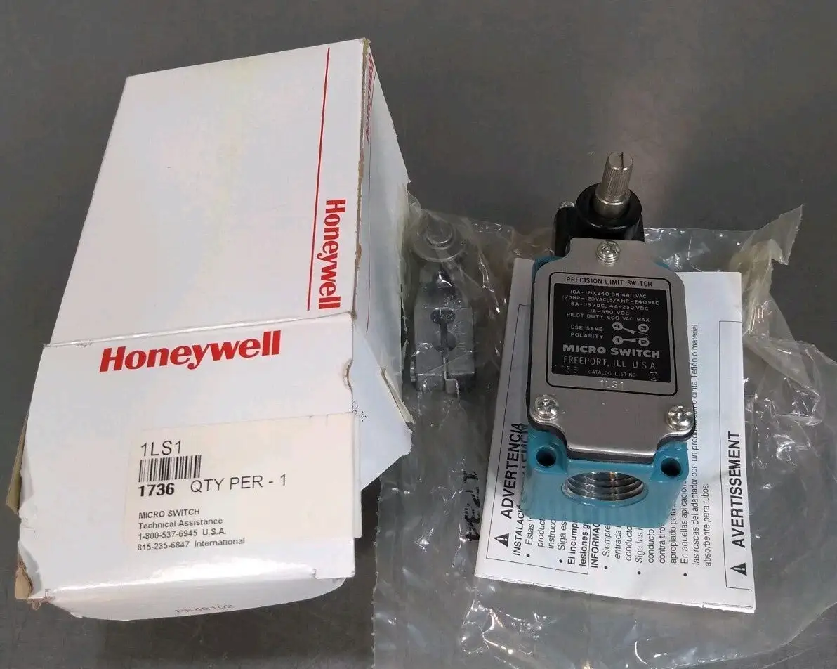 Honeywell 1LS1 Limit Switch Side Rotary Loc4E38
