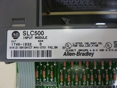 USED ALLEN BRADLEY 1746-IB32 SER D