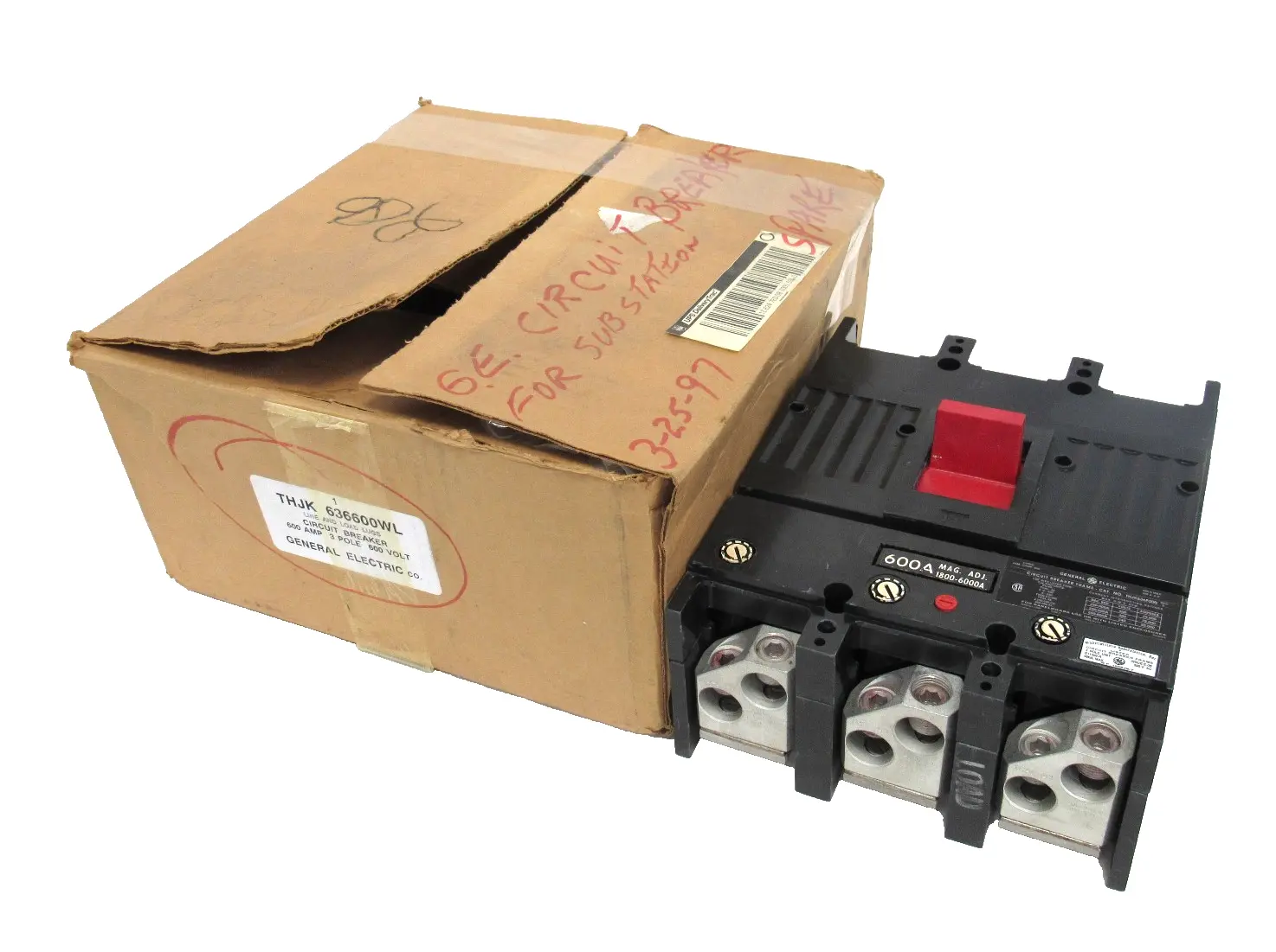 NEW GENERAL ELECTRIC THJK636F000 CIRCUIT BREAKER 600A