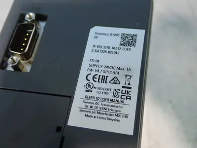 USED SIEMENS 6SL32101KE123UP2