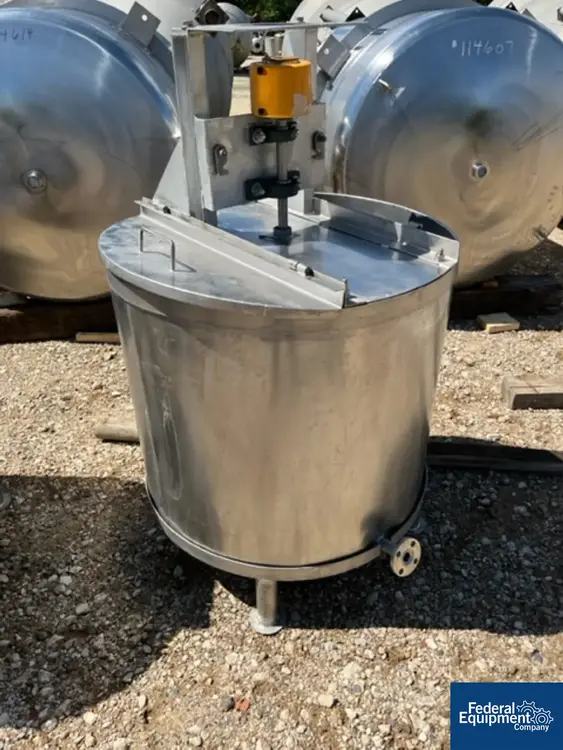Used N/A 120 Gal Tank, S/S Stainless Steel Tanks Texas US | Federal Equipment Company #144937