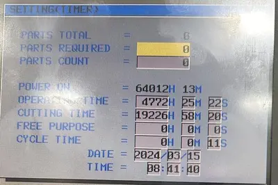 2007 HYUNDAI HS 400 Machining Centers, Horizontal | Star Equipment Co., Inc. (18)