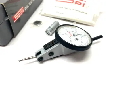 USED SWISS PRECISION INSTRUMENTS (SPI) INTEGRAL DIAL TEST INDICATOR 0.060", .0005" 0-15-0 READ
