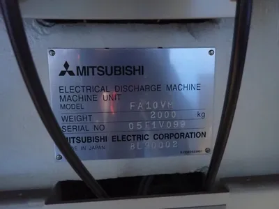 Used MITSUBISHI FA10VM Wire EDM Ohio US | HGR 24 #743560
