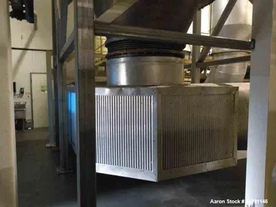 Used Crown Iron Works Model 48 Milling Ring Flash Drying System | Food Grade Industrial Flash Dryer