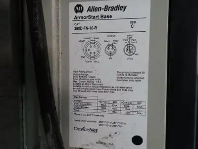 USED ALLENBRADLEY 280DF12Z10CGRW3P1
