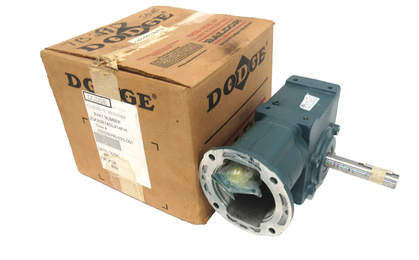 NEW DODGE 23A20R14SL414FH GEAR REDUCER 20:1