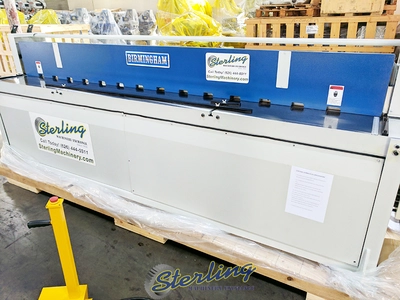 New | in-Stock BIRMINGHAM H-12014 Power Squaring Shears (Gauge) California US | Sterling Machinery Exchange #1467194