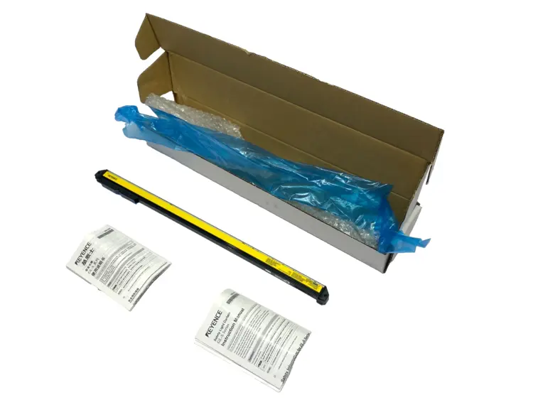 New | in-Stock KEYENCE Safety Light Curtain Receiver, Slim Type 24 Beam Axes Light Curtains & Grids Michigan US | Maverick Industrial Sales #1392762