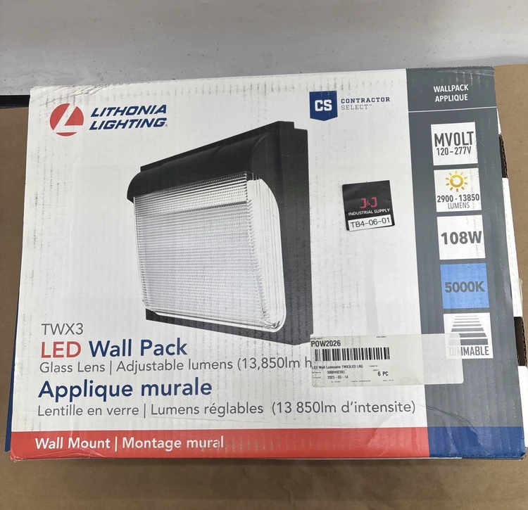 New | in-Stock Lithonia Lighting TWX3 LED ALO 50K MVOLT DDBTXD Lighting Indiana US | J&J Industrial Supply #1362125